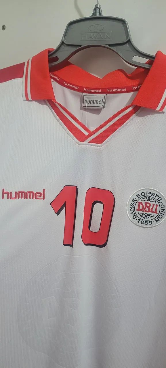 Camisa Dinamarca 1998 M. Laudrup - Número 10 - Foto 4