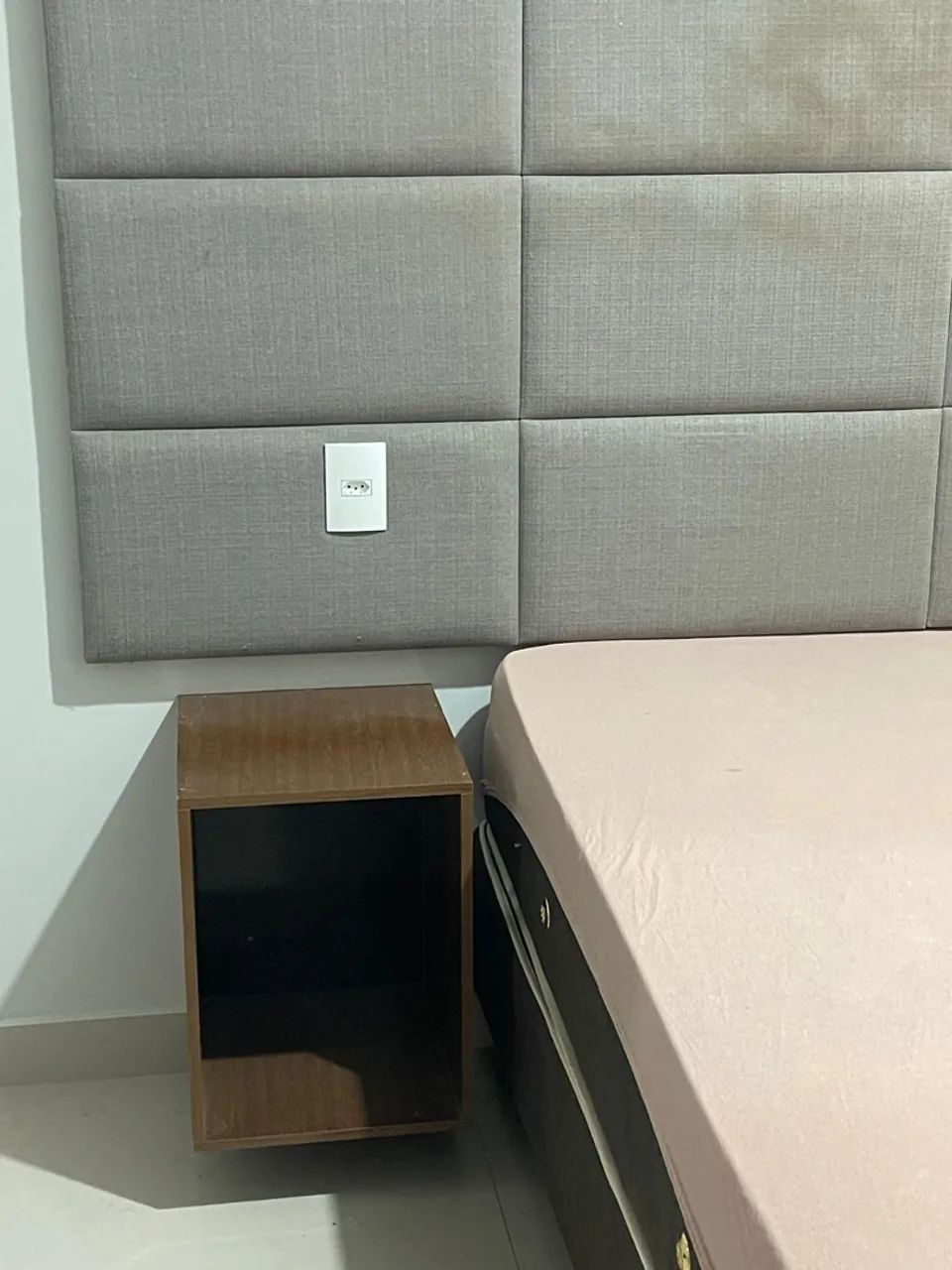 Cama box com colchão ortopédico 