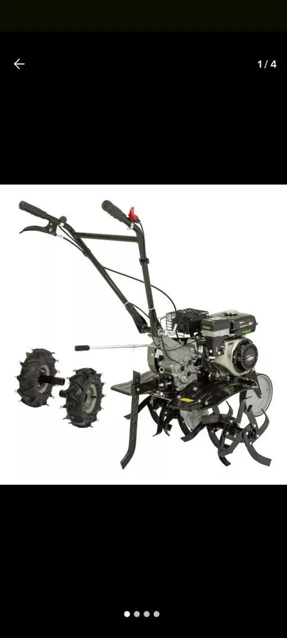 Roçadeira/Motocultivador a Gasolina 7HP - Foto 3