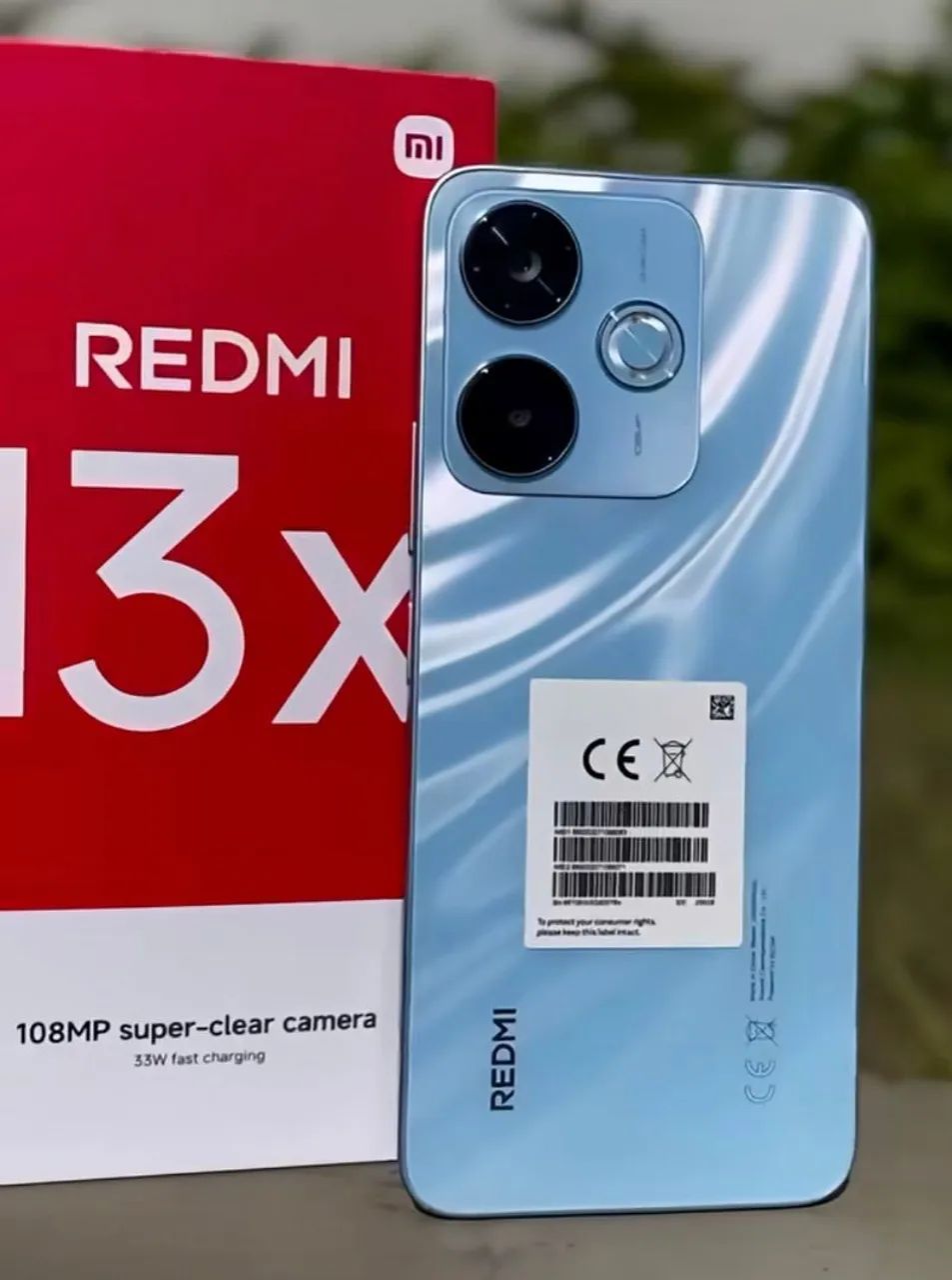 Celular Xiaomi Redmi 13X 256GB 8GB ** Azul - Celulares lacrados