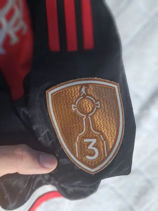 Camisa Flamengo Adidas versão jogador 2023 - Foto 5