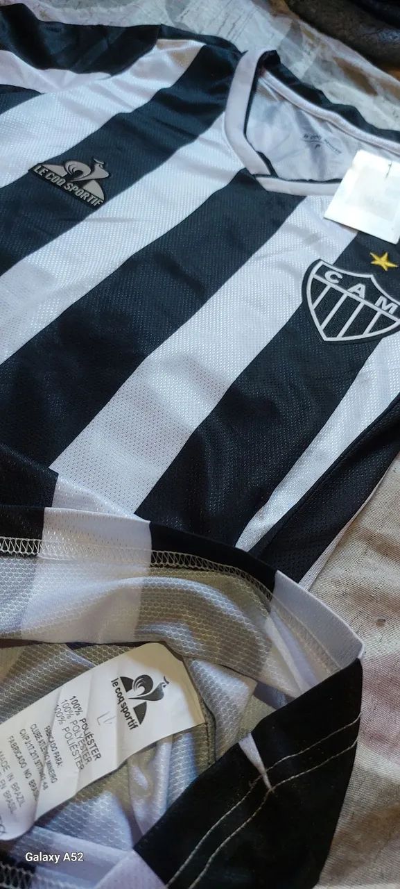 Camisa Atlético Mineiro feminina  NOVA com etiqueta- Le Coq Sportif - Foto 3