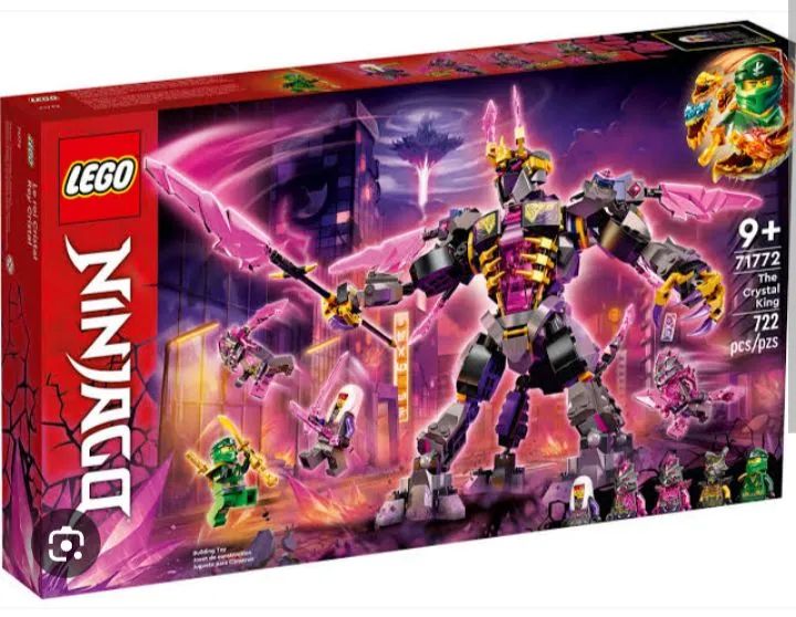 Lego Ninjago - O Rei do Cristal - 71772 lacrado