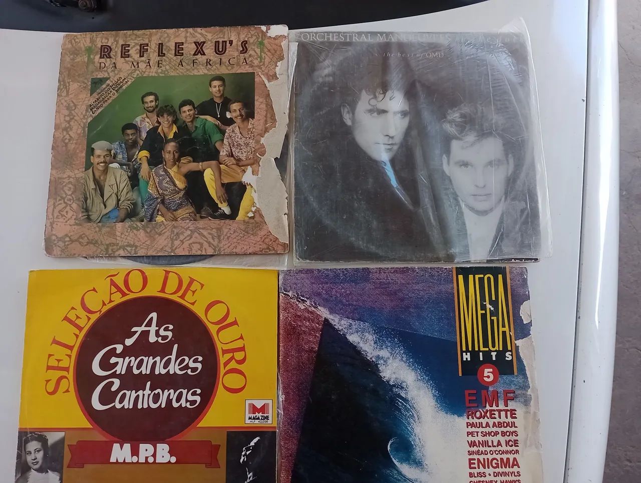 Discos de vinil  vendo 35.00 cada um 