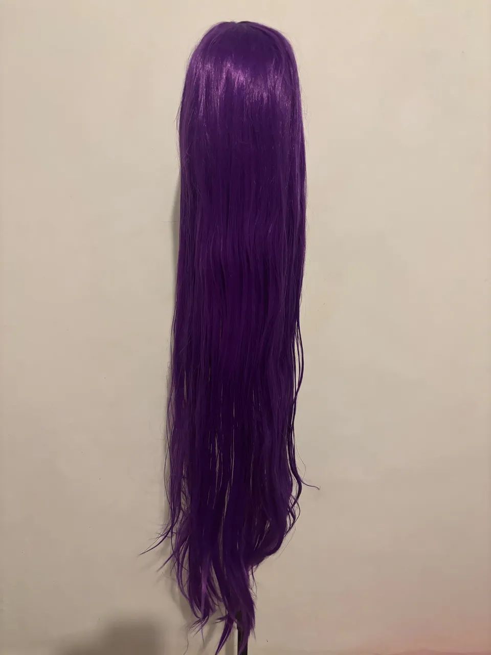 Peruca Roxa 1 metro - Foto 3