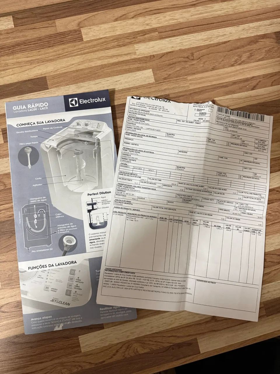 Vendo Lavadora novinha - Electrolux 10,5kg  - Foto 4