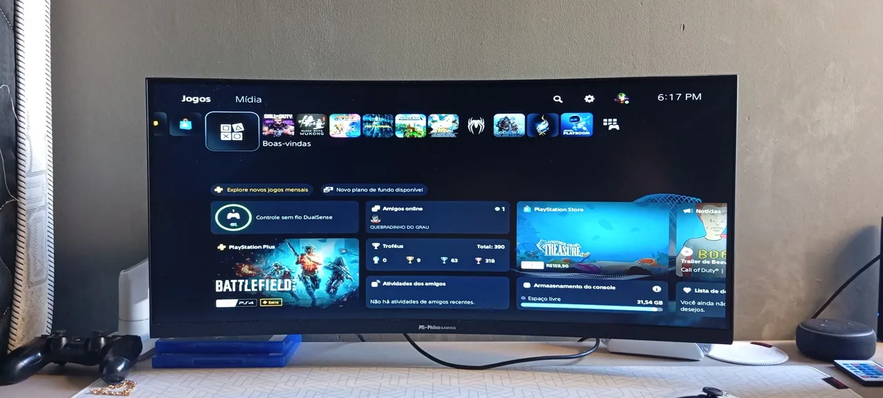Monitor Gamer 30'' Curvo