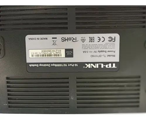 Switch Tp-link Tl-sf1016d 10/100mbps 16 Portas  - Foto 4