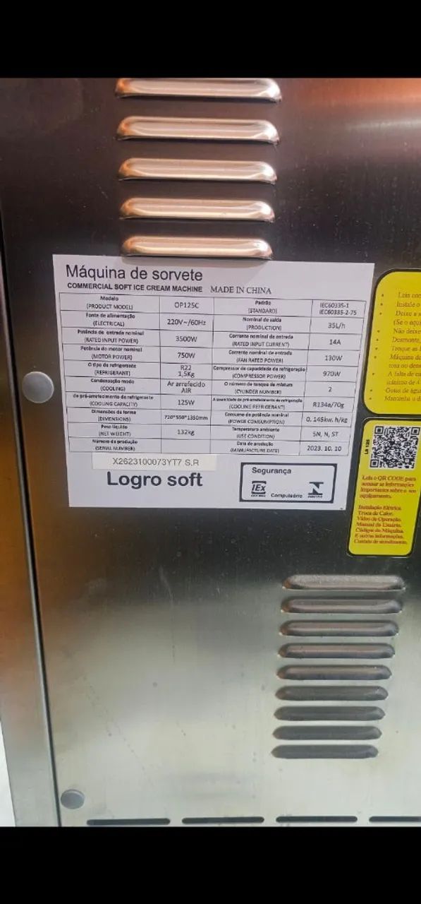 Máquina de Sorvete Soft - 3 Sabores - Foto 3