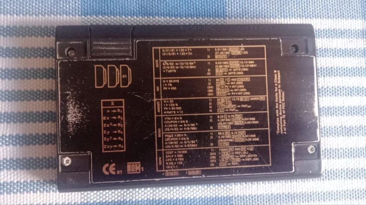 Calculadora HP 12C - Usada / Bateria fraca - Foto 2