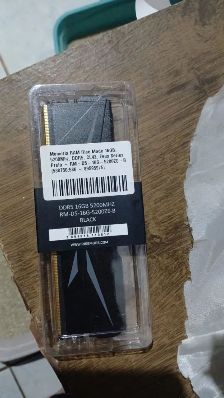 Memória RAM Rise Mode 16GB DDR5 5200MHz - Foto 2