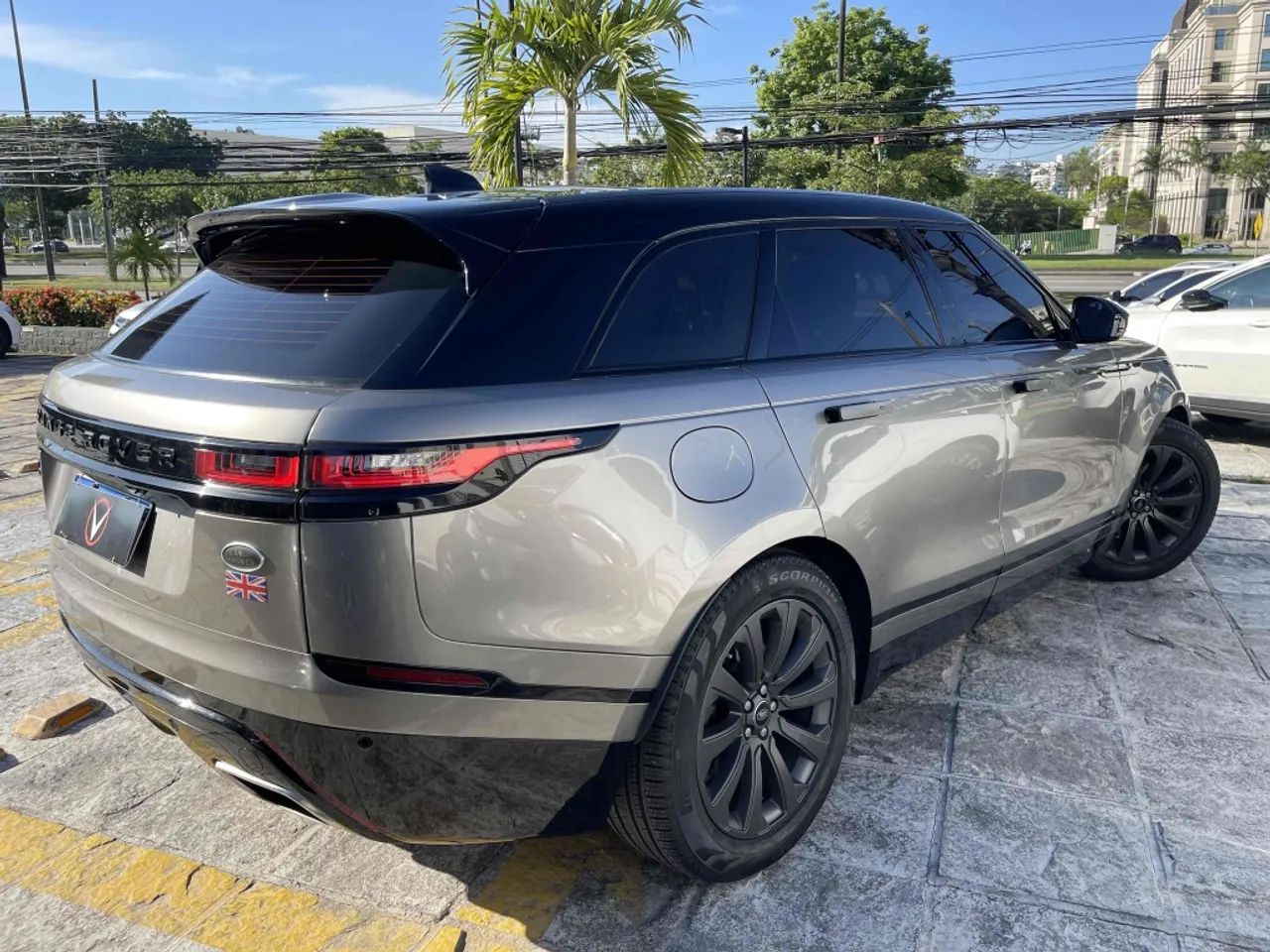 Land rover Range rover velar 2018 3.0 v6 p380 gasolina r-dynamic se automático - Foto 5