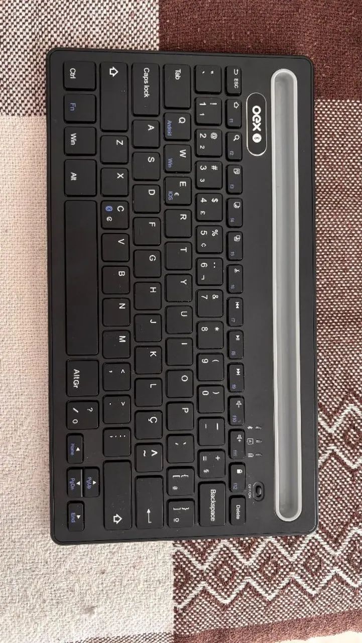 Teclado OEX Bluetooth para Tablet e Celular