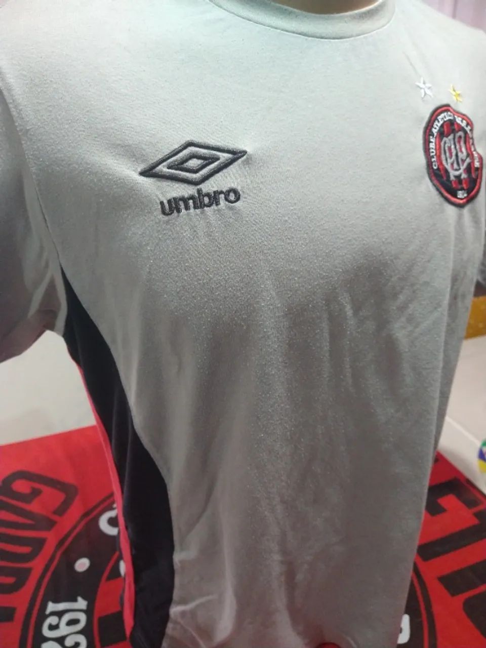 Camisa Umbro Viagem Athletico Paranaense - Foto 4