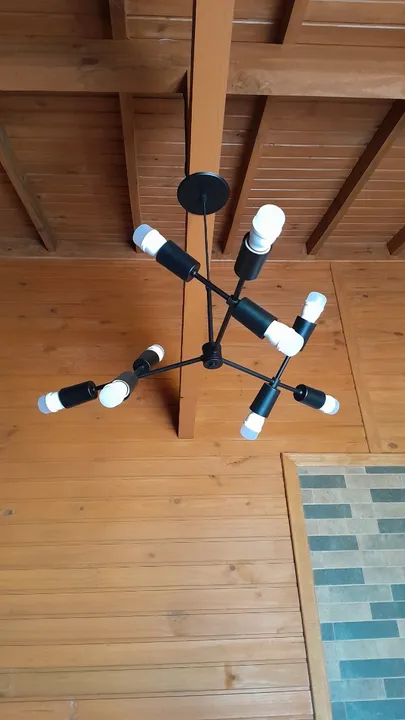 Luminária Pendente 9 Lâmp Equilibrium Taschibra