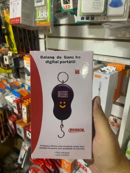 Balança de Gancho Digital Portátil 40kg