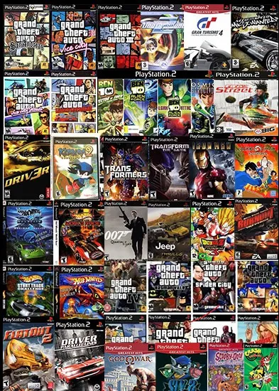 Coleção Jogos PS2
