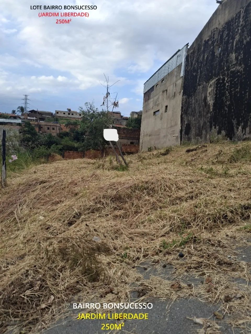 Lote 250m² no Bonsucesso Região do Barreiro