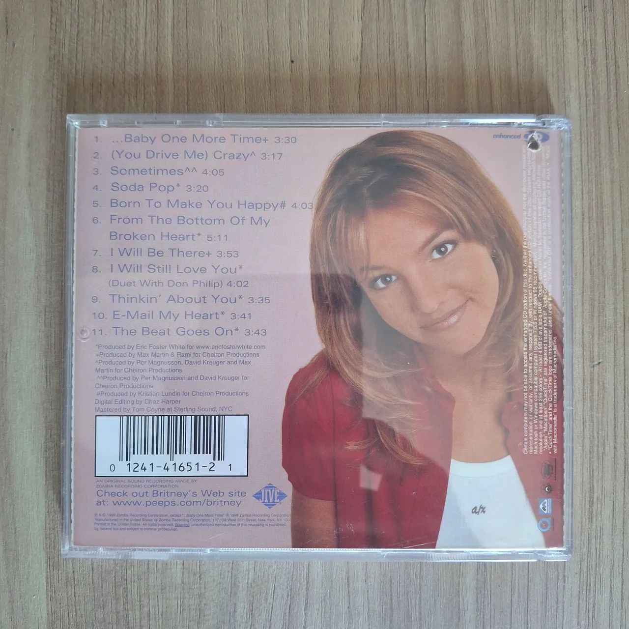 CD Britney Spears - Baby One More Time (yellow CD Promocional) - Foto 3