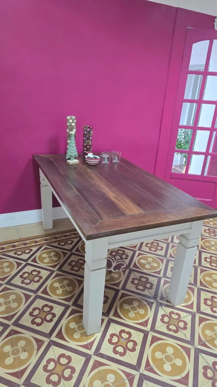 Mesa madeira maciça  - Foto 3