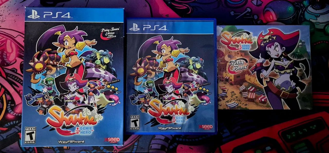 Shantae 1/2 Hero Risky Disc Edition PS4