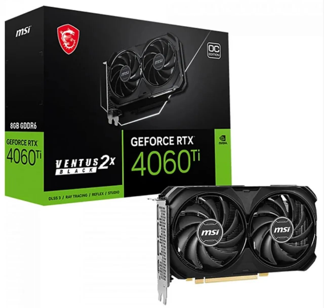 Placa de Vídeo RTX4060TI MSI VENTUS  - Foto 2