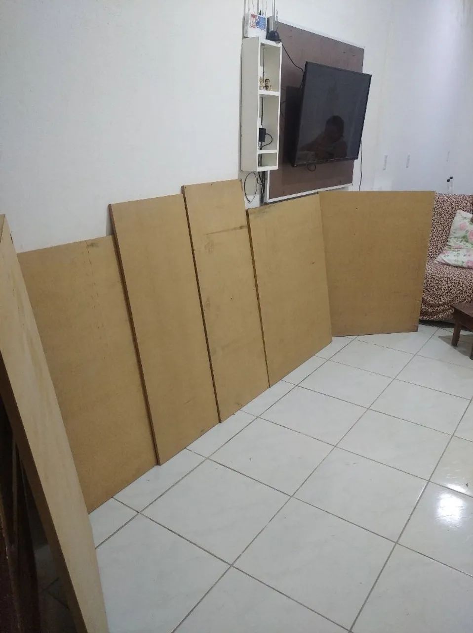 Chapas de MDF para organização