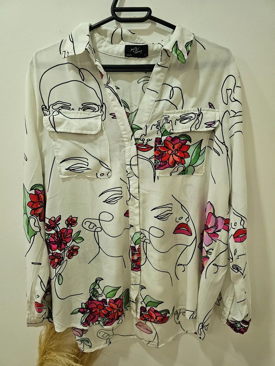 Blusa Milk &Honey Estampada Tamanho G