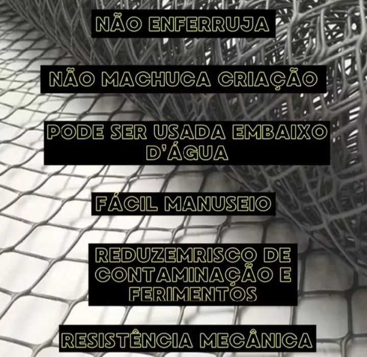 Tela de Proteção para Animais/Varandas e Janelas - R$ 7,00 o metro! - Foto 6