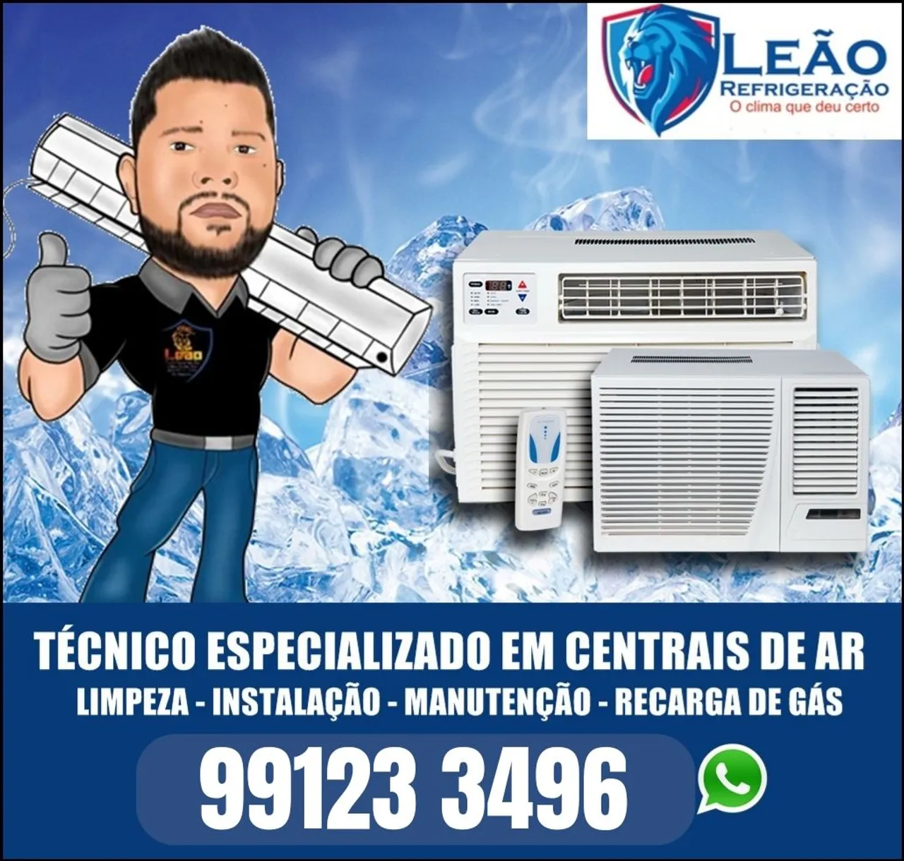 Conserto de Centrais de Ar - Limpeza, Instalação, Manutenção e Recarga de Gás