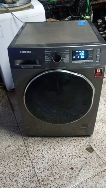 MÁQUINA LAVA E SECA SAMSUNG 11 KILOS INOX DOU GARANTIA DE 6 MESES!!! - Foto 6