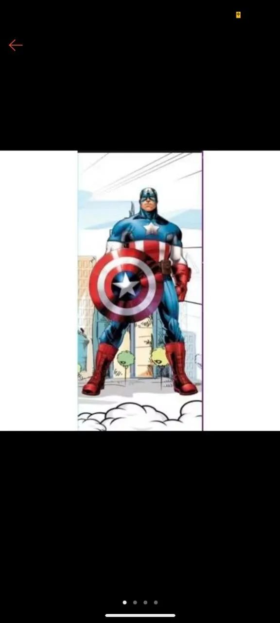 KIT DE CAPAS DECORAÇÃO CAPITÃO AMÉRICA - Foto 6