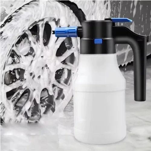 Snow Foam Pulverizador de Espuma Elétrico Portátil p/ Lavar Carros e Motos (Frete Grátis) - Foto 4