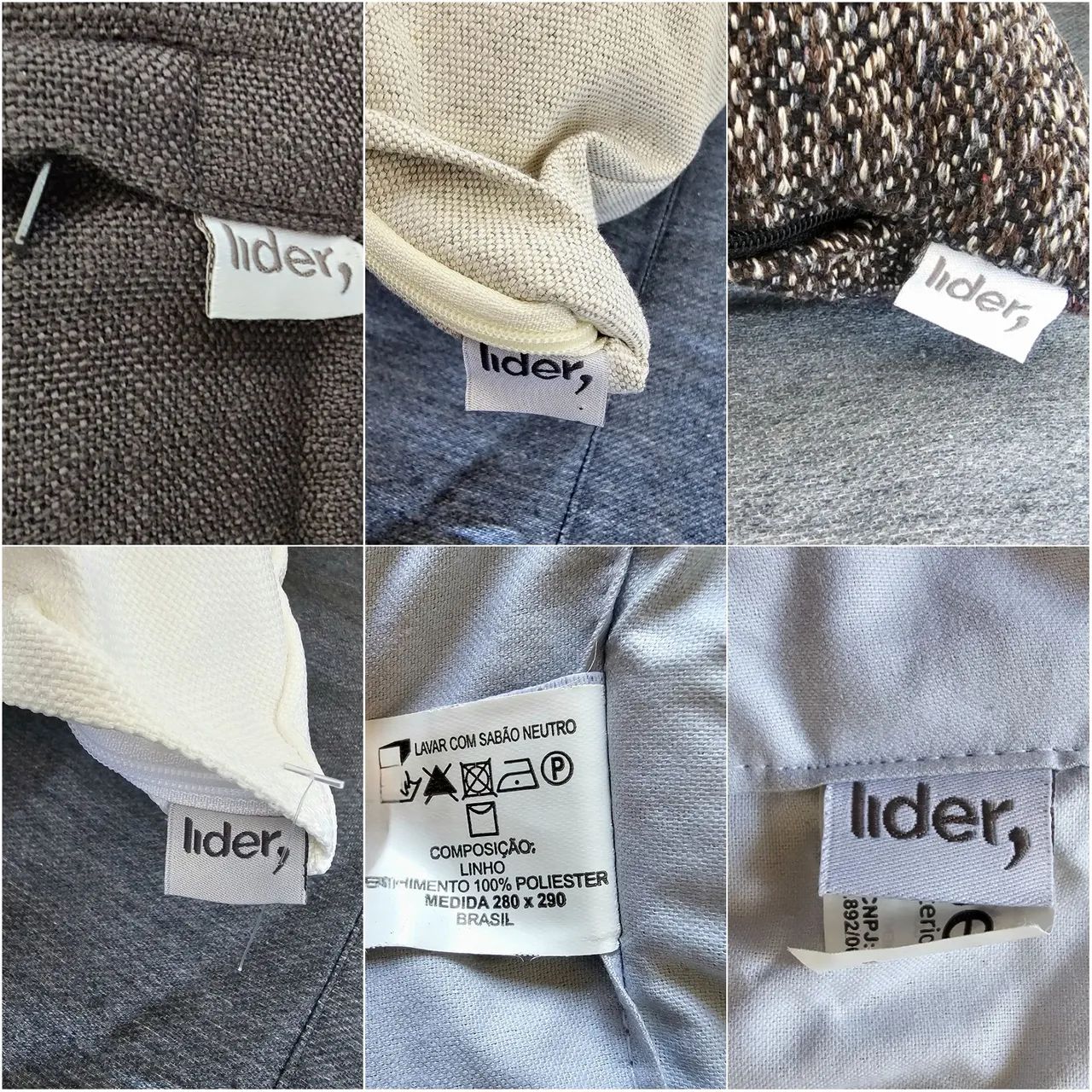 Líder Interiores roupa de cama e capa para almofadas  - Foto 2