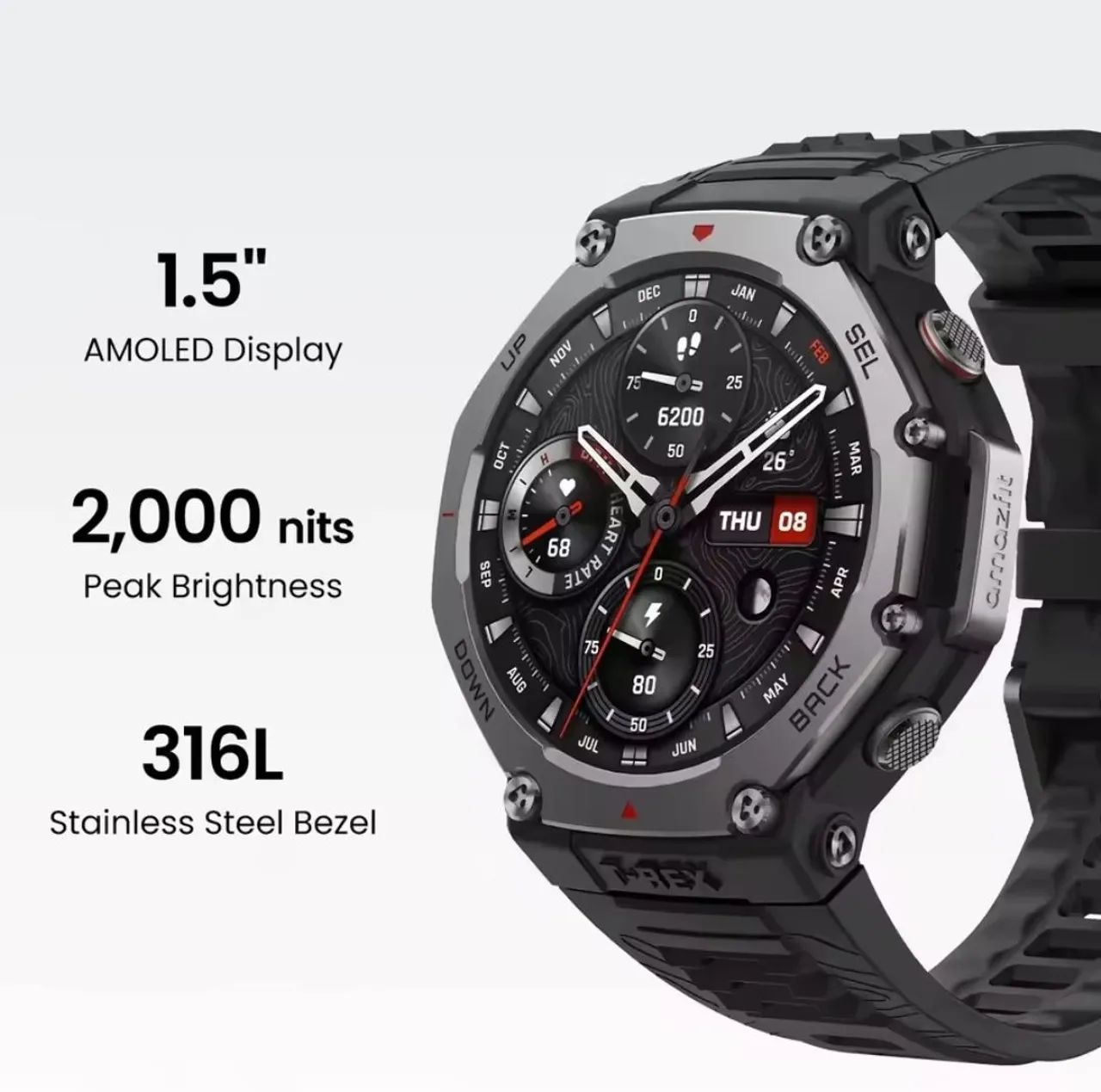 Smartwatch Amazfit T-Rex 3 - Foto 2