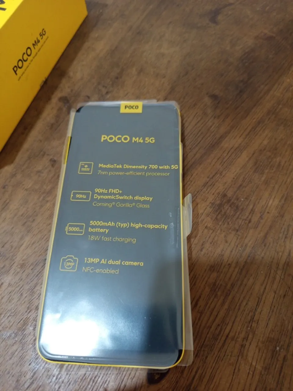 Celular novo Poco M4 5G