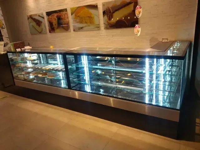VITRINE AQUECIDA AR FORÇADO VIDRO RETO 8MM., - Foto 2