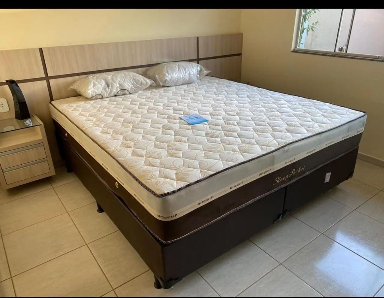 Conjunto Box King Size Sleep Pocket Ortosleep - Foto 3