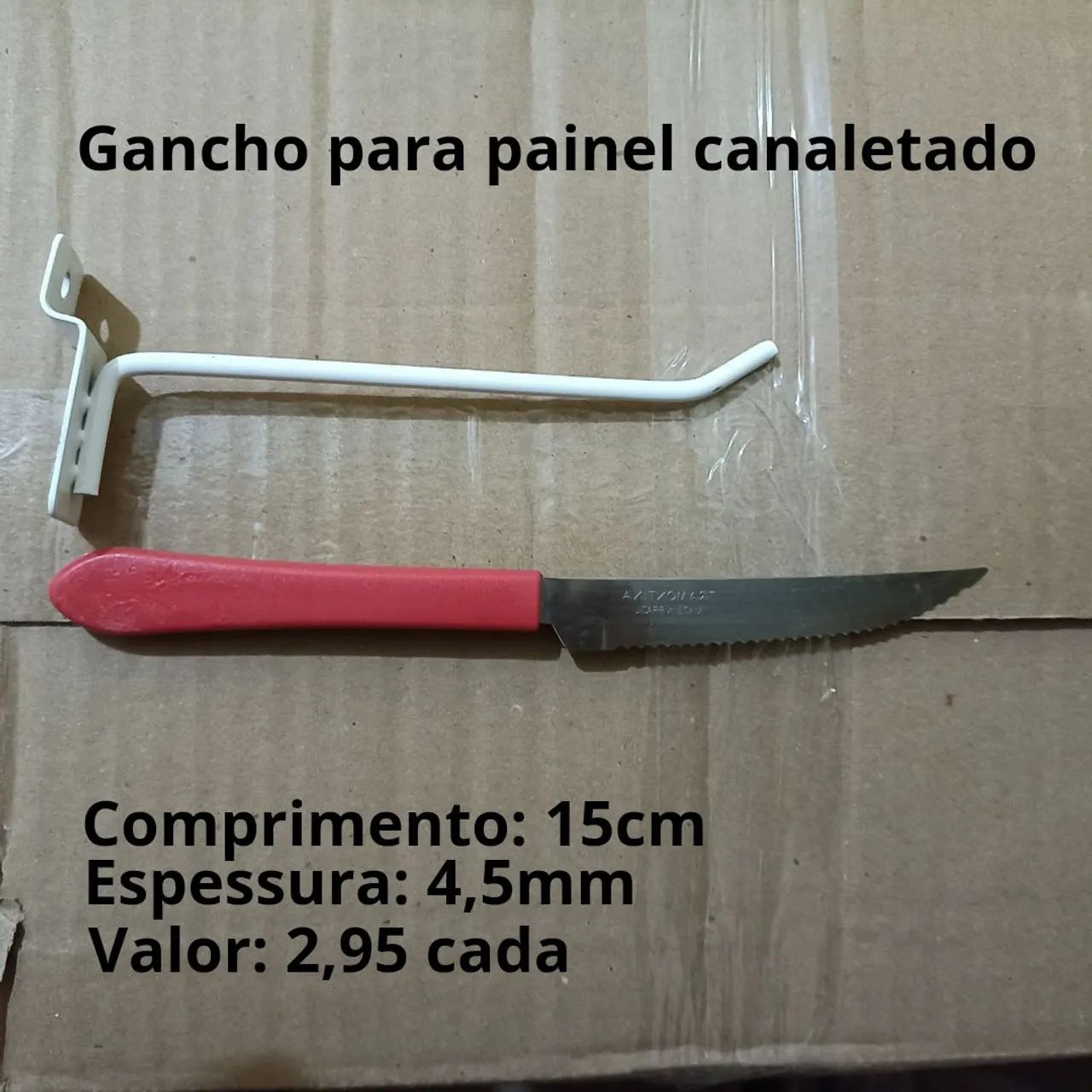 Gancho para painel apartir de 2,80- entrega grátis  - Foto 4