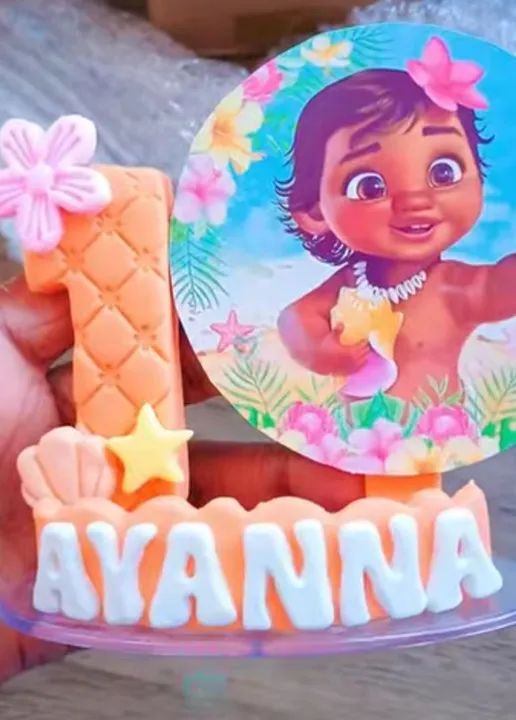 Topo de bolo/ vela personalizada/ aniversário  - Foto 4