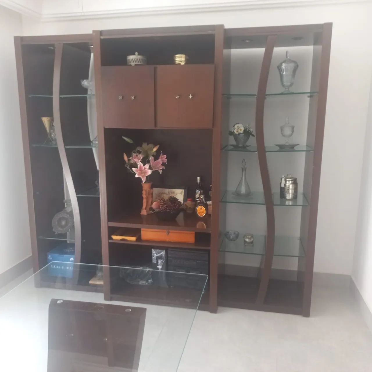 Estante para Sala de Estar - Amadeirado - Foto 4