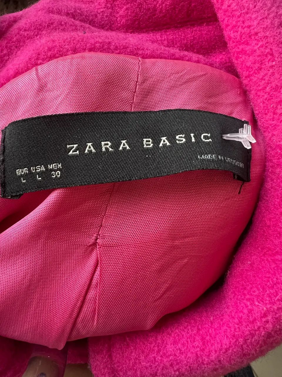 Casaco Zara lã rosa - Foto 2