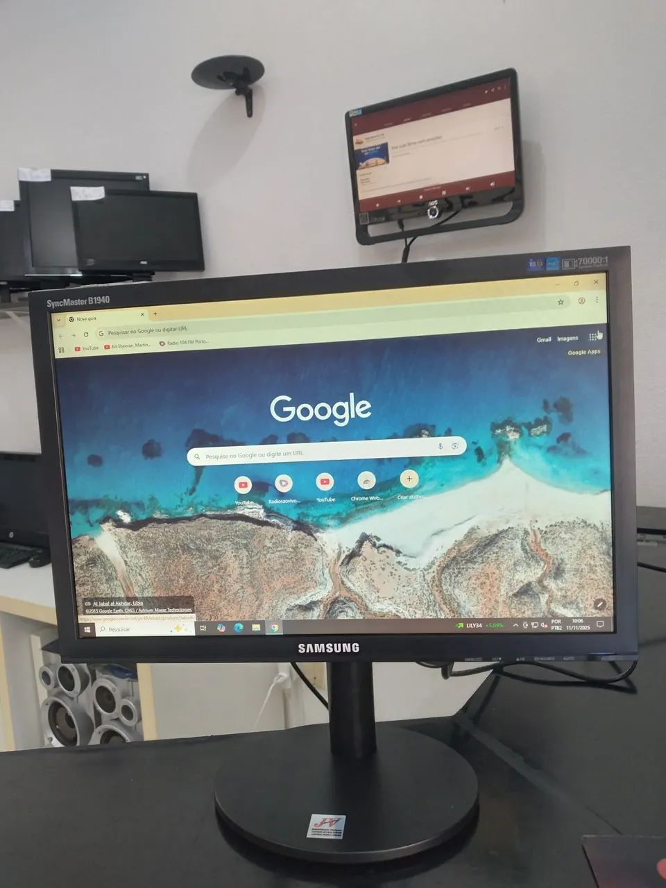 Monitor rotacional 19 polegadas, com os cabos e garantia 403064741293598723