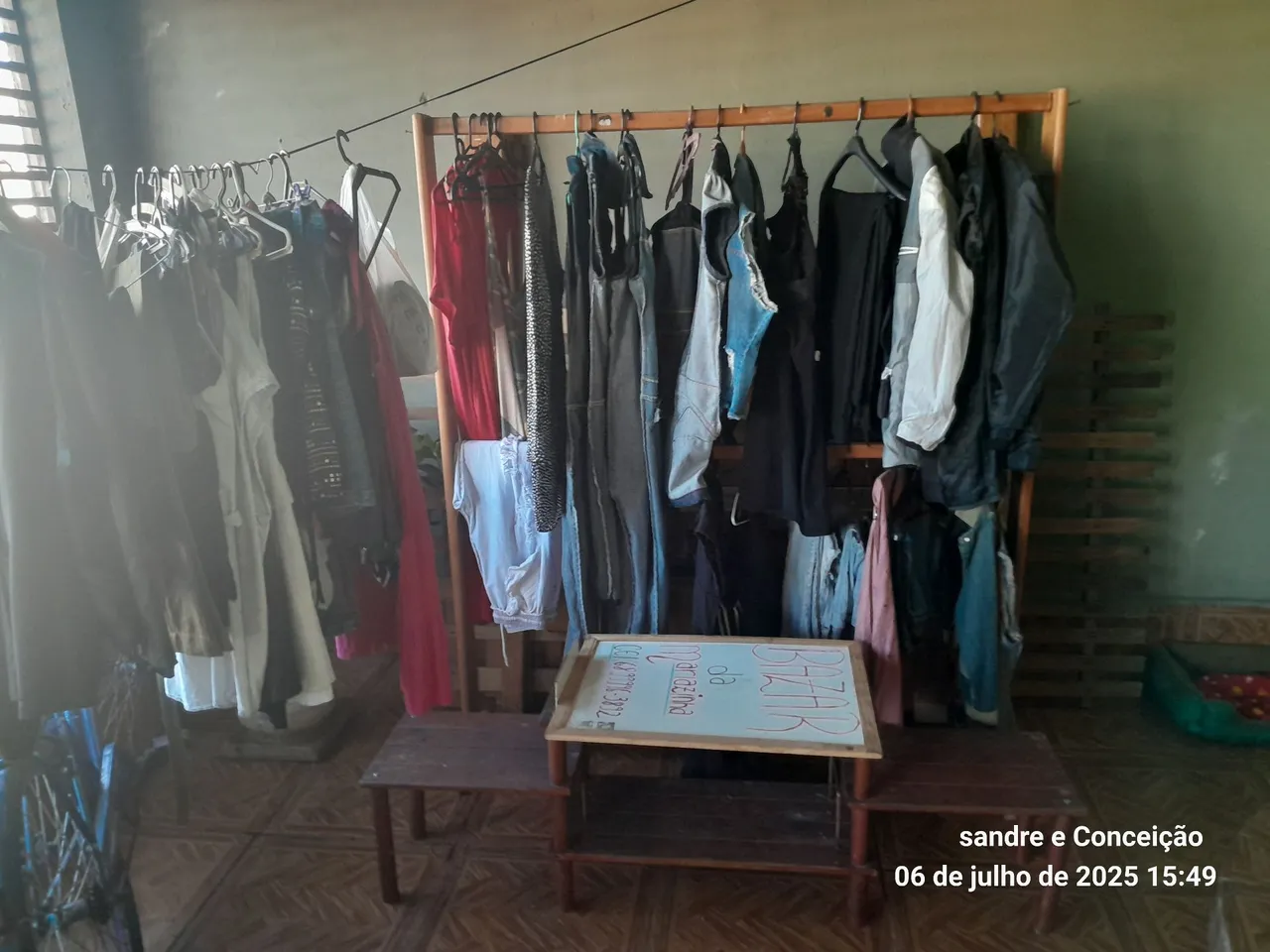 Bazar de roupas