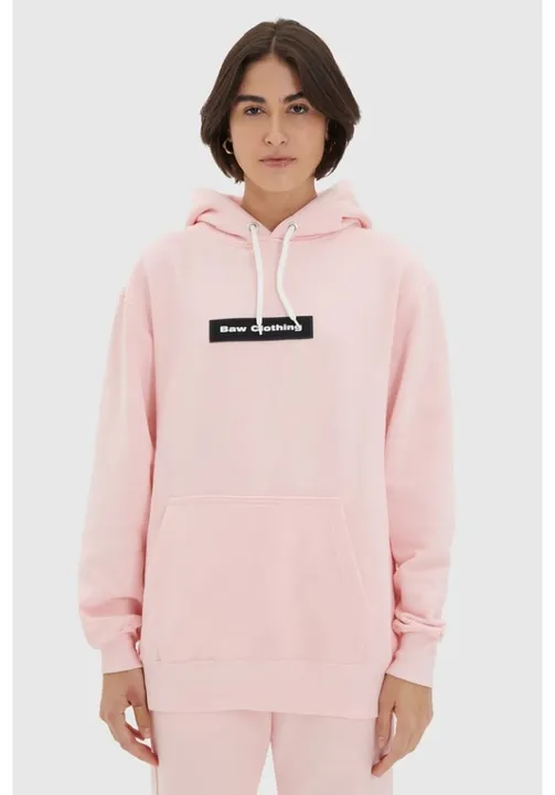MOLETOM TAG LOGO ROSA BAW original