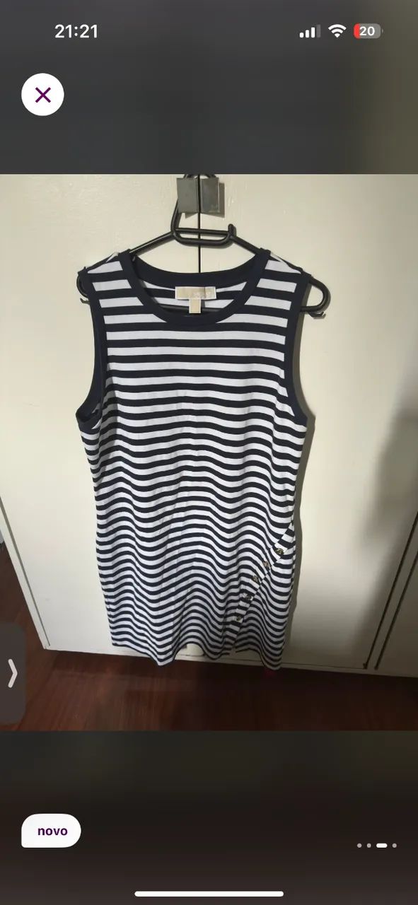 Vestido em malha Michael kors