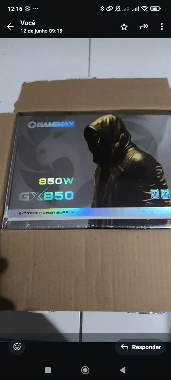 Fonte Gamer Gamemax GX850W 850W