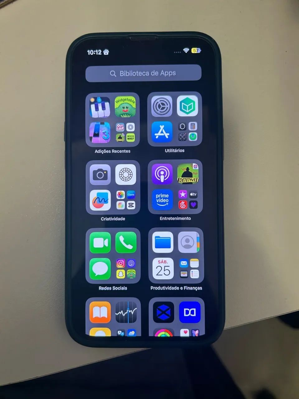 iPhone 13 - 256GB - Preto (Midnight) - Excelente Estado