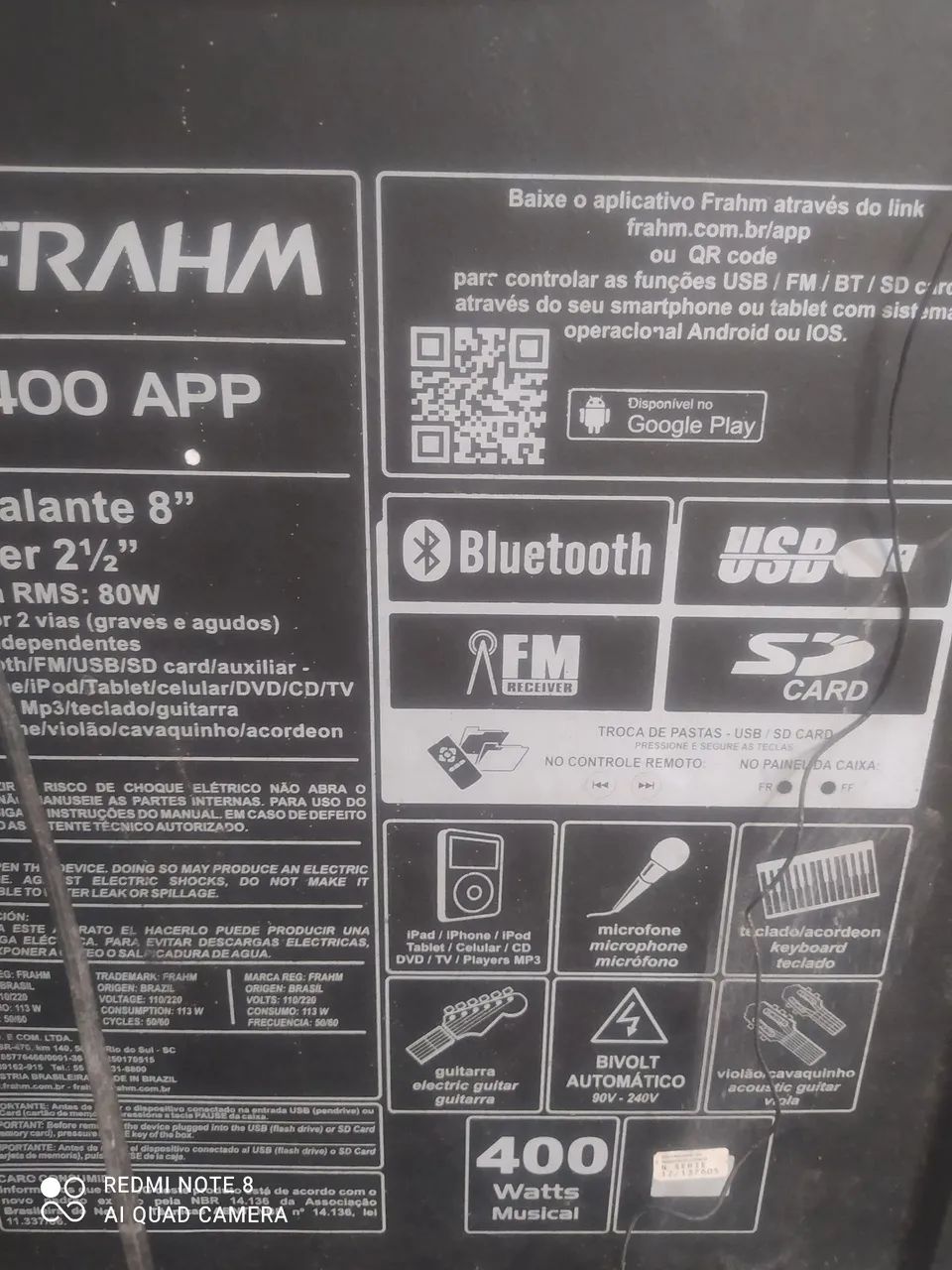 Caixa de som com bluetooth  - Foto 3