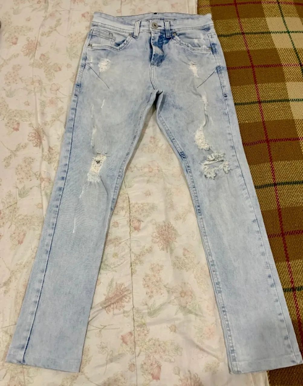 Calça Masculina Tamanho 38 - Foto 4